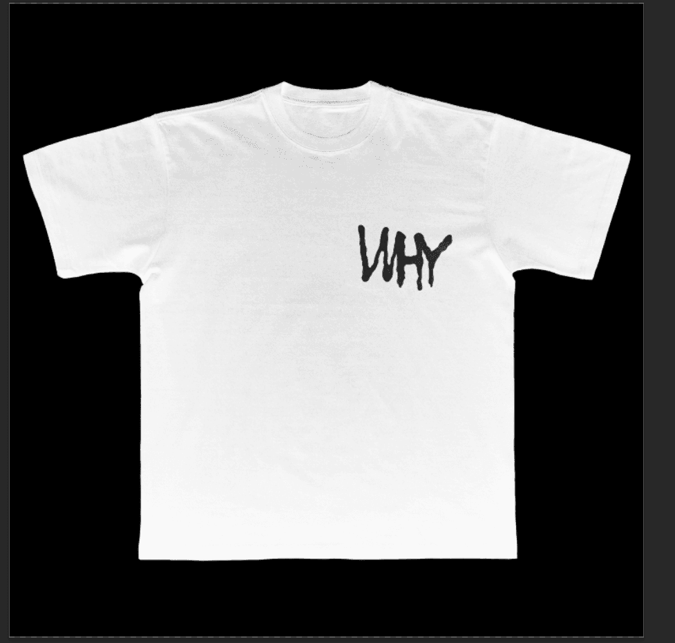 DRIP TEE — BLANC