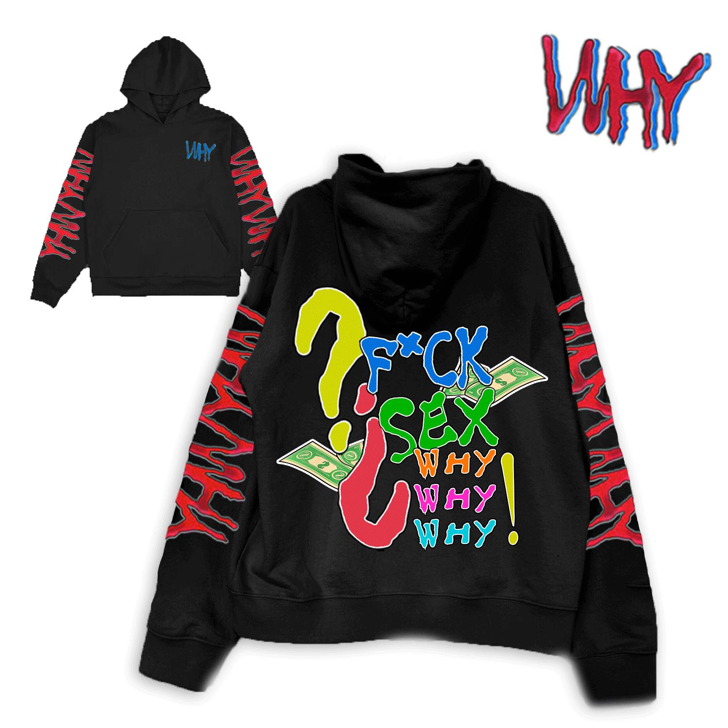 F*CK SEX HOODIE — CAPSULE — face